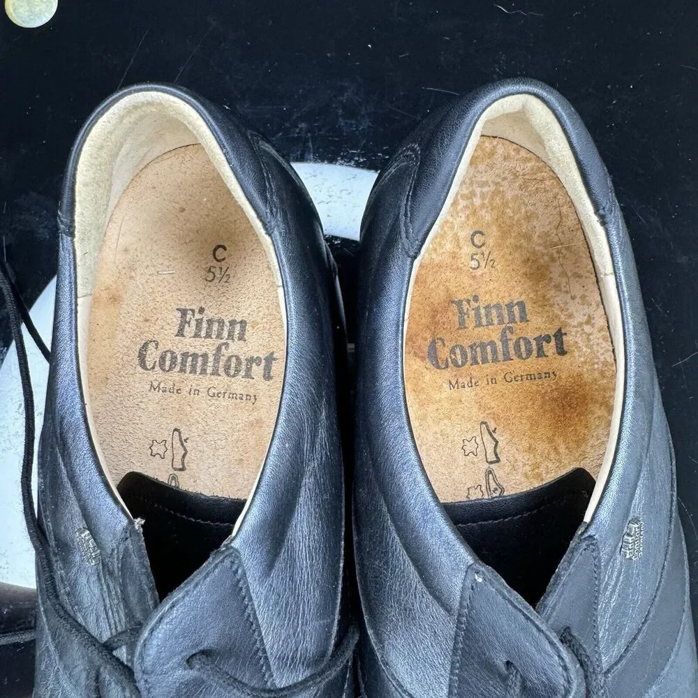 Finn Comfort Shoes 8 US Women's Queens Soft A3354472 Lace Up Shoes - Picture 12 of 16